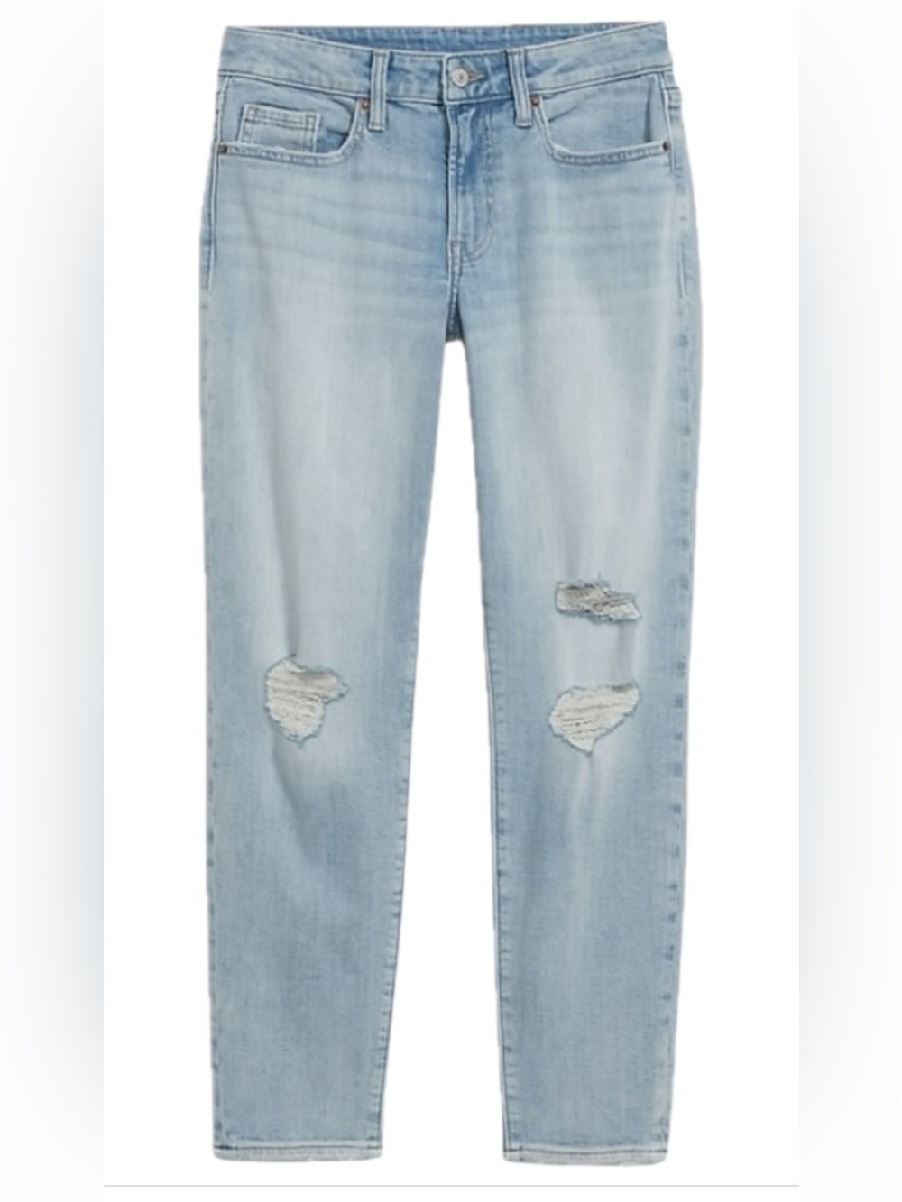 Mid-Rise OG Straight Ankle Jeans